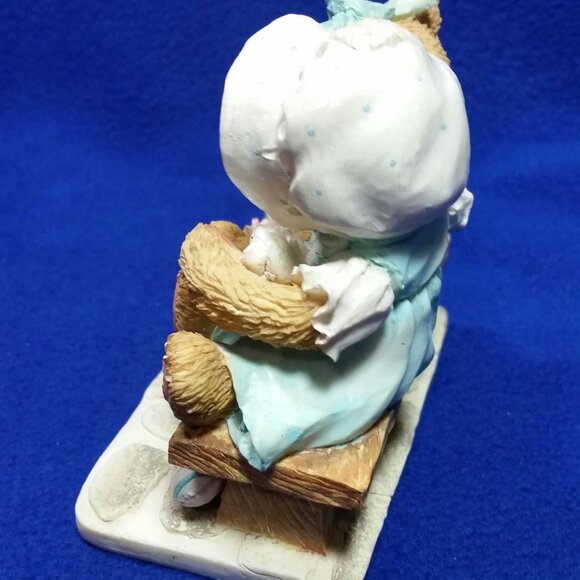 Cherished Teddies Tracie & Nicole Side By Side With Friends Figurine 911372 1992 - Picture 7 of 10